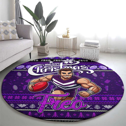Freo Football Xmas Round Carpet Australia AFL Mascot