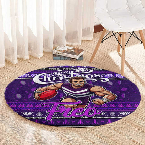 Freo Football Xmas Round Carpet Australia AFL Mascot