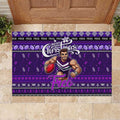 Freo Football Xmas Rubber Doormat Australia AFL Mascot