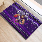 Freo Football Xmas Rubber Doormat Australia AFL Mascot
