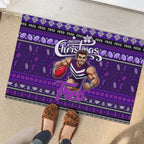 Freo Football Xmas Rubber Doormat Australia AFL Mascot