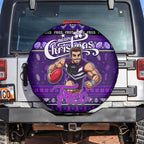 Freo Football Xmas Spare Tire Cover Australia AFL Mascot