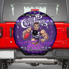 Freo Football Xmas Spare Tire Cover Australia AFL Mascot