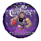 Freo Football Xmas Spare Tire Cover Australia AFL Mascot
