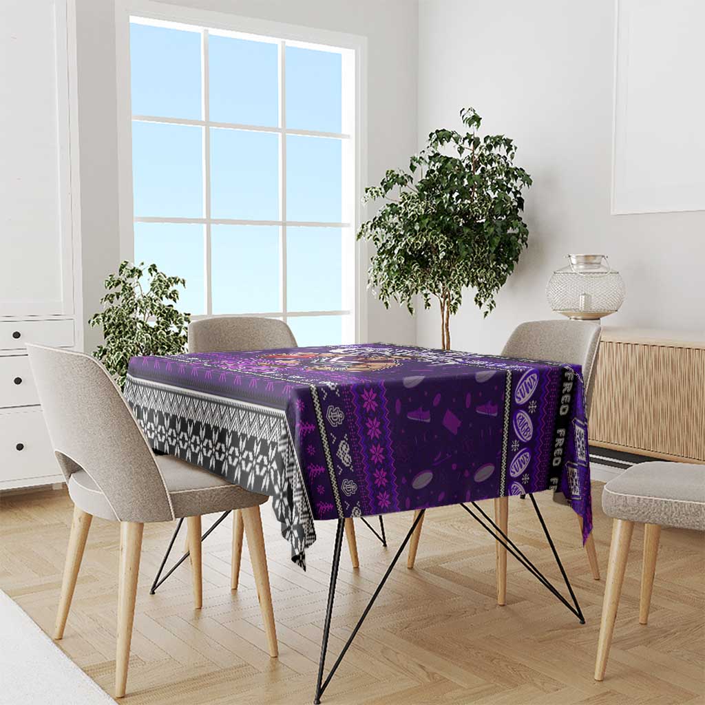 Freo Football Xmas Tablecloth Australia AFL Mascot