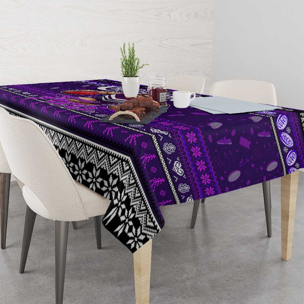 Freo Football Xmas Tablecloth Australia AFL Mascot