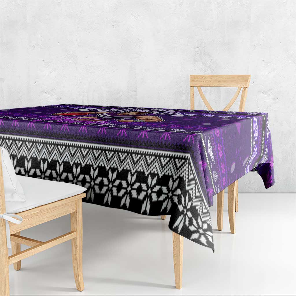 Freo Football Xmas Tablecloth Australia AFL Mascot