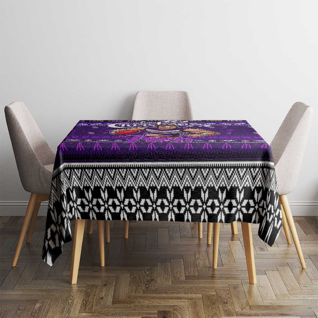 Freo Football Xmas Tablecloth Australia AFL Mascot