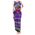 Personalized Freo Rugby Xmas Tank Maxi Dress Australia AFL Mascot