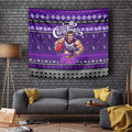 Freo Football Xmas Tapestry Australia AFL Mascot