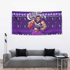 Freo Football Xmas Tapestry Australia AFL Mascot