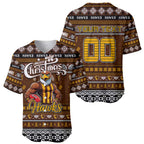 Personalized Hawks Rugby Xmas Baseball Jersey Australia AFL Mascot