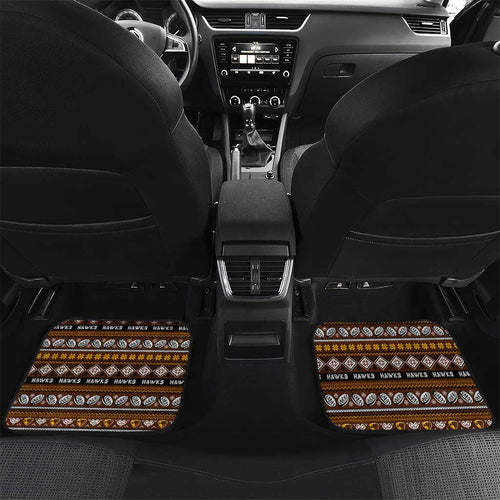 Hawks Football Xmas Car Mats Australia AFL Mascot