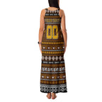 Personalized Hawks Rugby Xmas Family Matching Tank Maxi Dress and Hawaiian Shirt Australia AFL Mascot