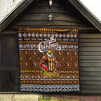Hawks Football Xmas Quilt Australia AFL Mascot