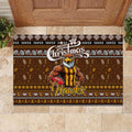 Hawks Football Xmas Rubber Doormat Australia AFL Mascot