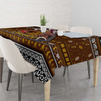 Hawks Football Xmas Tablecloth Australia AFL Mascot