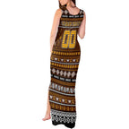 Personalized Hawks Rugby Xmas Tank Maxi Dress Australia AFL Mascot
