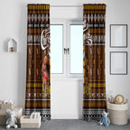 Hawks Football Xmas Window Curtain Australia AFL Mascot