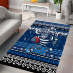 Cats Football Xmas Area Rug Australia AFL Mascot