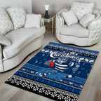 Cats Football Xmas Area Rug Australia AFL Mascot