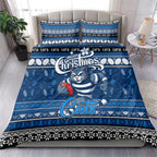 Cats Football Xmas Bedding Set Australia AFL Mascot
