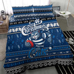Cats Football Xmas Bedding Set Australia AFL Mascot