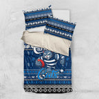 Cats Football Xmas Bedding Set Australia AFL Mascot