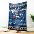 Cats Football Xmas Blanket Australia AFL Mascot