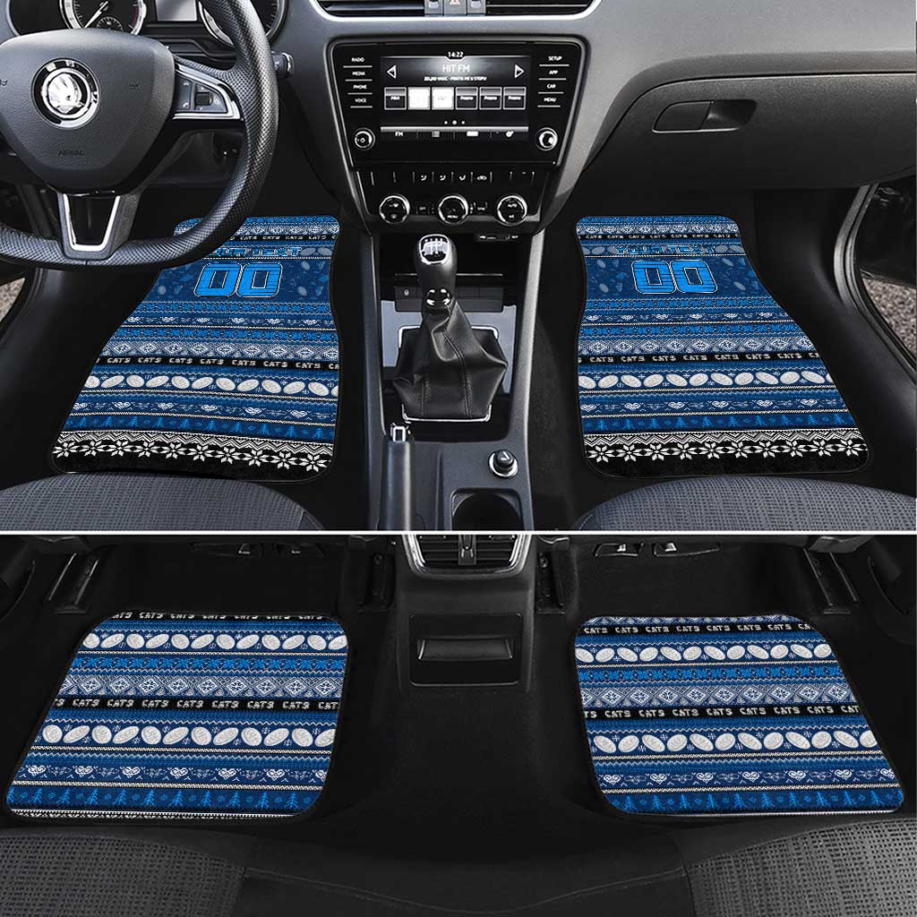 Cats Football Xmas Car Mats Australia AFL Mascot