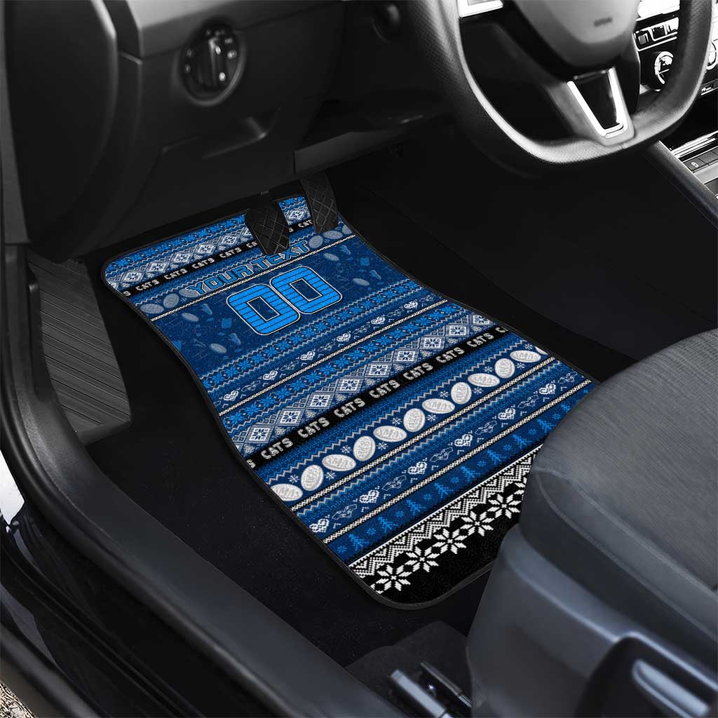 Cats Football Xmas Car Mats Australia AFL Mascot