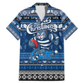 Personalized Cats Rugby Xmas Family Matching Mermaid Dress and Hawaiian Shirt Australia AFL Mascot