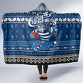 Cats Football Xmas Hooded Blanket Australia AFL Mascot