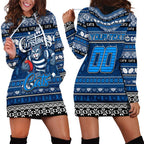 Personalized Cats Rugby Xmas Hoodie Dress Australia AFL Mascot