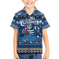 Personalized Cats Rugby Xmas Kid Hawaiian Shirt Australia AFL Mascot