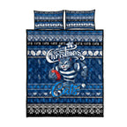 Cats Football Xmas Quilt Bed Set Australia AFL Mascot