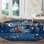 Cats Football Xmas Round Carpet Australia AFL Mascot