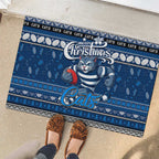 Cats Football Xmas Rubber Doormat Australia AFL Mascot