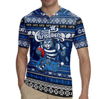 Personalized Cats Rugby Xmas Rugby Jersey Australia AFL Mascot