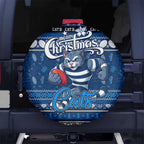 Cats Football Xmas Spare Tire Cover Australia AFL Mascot