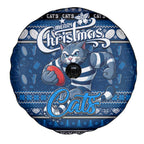 Cats Football Xmas Spare Tire Cover Australia AFL Mascot