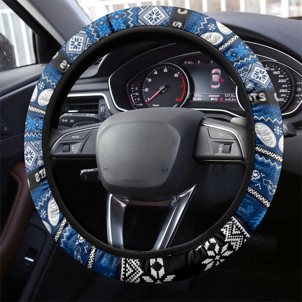 Cats Football Xmas Steering Wheel Cover Australia AFL Mascot