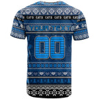 Personalized Cats Rugby Xmas T Shirt Australia AFL Mascot