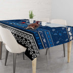 Cats Football Xmas Tablecloth Australia AFL Mascot