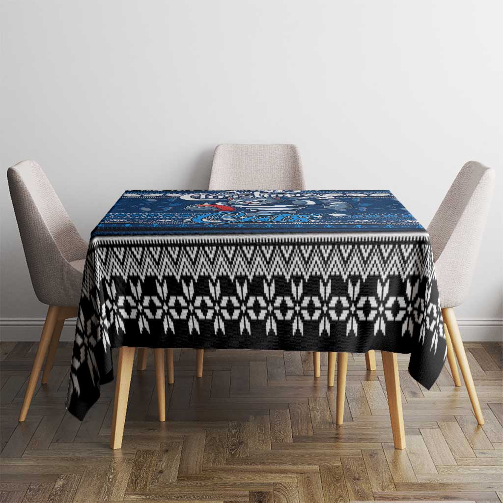 Cats Football Xmas Tablecloth Australia AFL Mascot