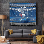 Cats Football Xmas Tapestry Australia AFL Mascot