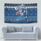 Cats Football Xmas Tapestry Australia AFL Mascot