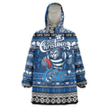 Personalized Cats Rugby Xmas Wearable Blanket Hoodie Australia AFL Mascot
