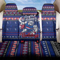 Bulldogs Football Xmas Back Car Seat Cover Australia AFL Mascot