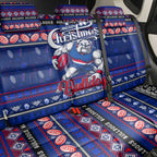 Bulldogs Football Xmas Back Car Seat Cover Australia AFL Mascot